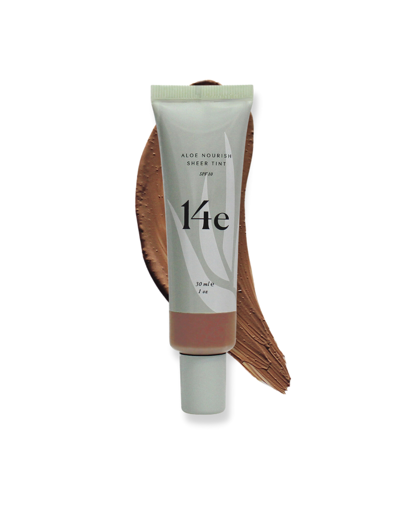 Aloe Nourish Sheer Tint Foundation by 14e Cosmetics
