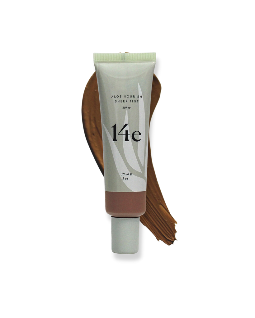 Aloe Nourish Sheer Tint Foundation by 14e Cosmetics